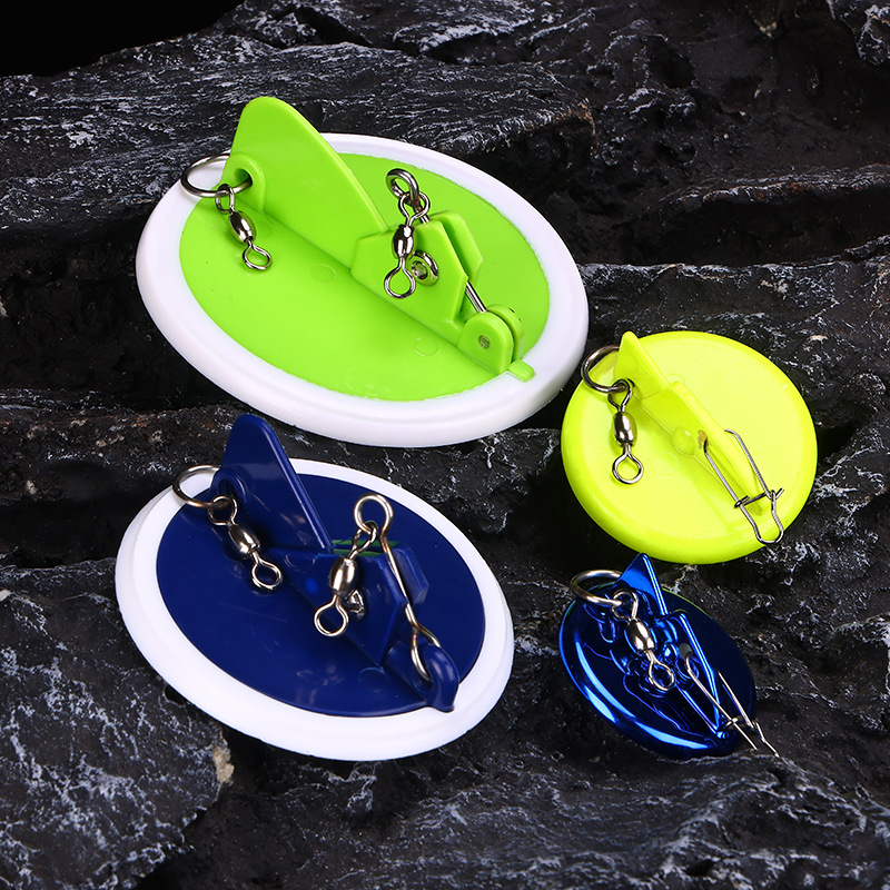 Fishing Boat Trailer - 海釣り用ABSプラスチックリギングパラベーン、トローリングダイビングボード、プレーナーボード、人工重量、ボートフィッシングツール、22g、37g、58g、155g