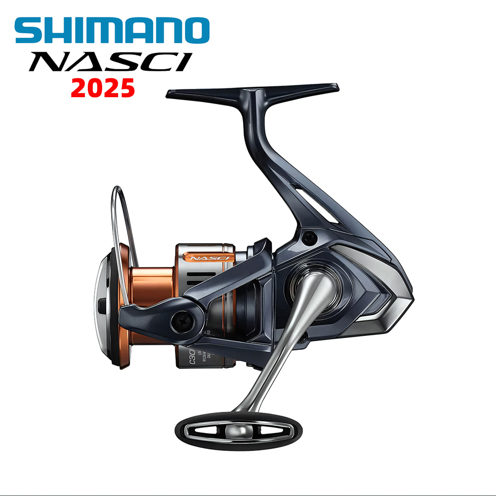 Shimano Reel Stradic - 2025年シマノNASCIスピニングフィッシングリール海水釣りリールBB4-5+1最大ドラグ3-11kg淡水