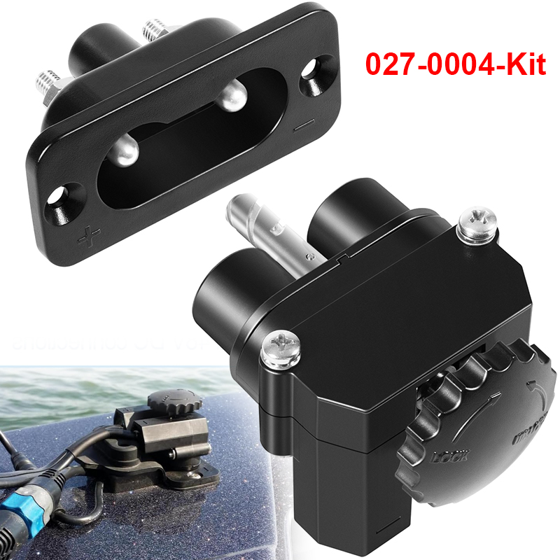 027-0004 マリン12-48V DC電源コネクタキット - Fishing Boat Steering Wheel のレビューと価格